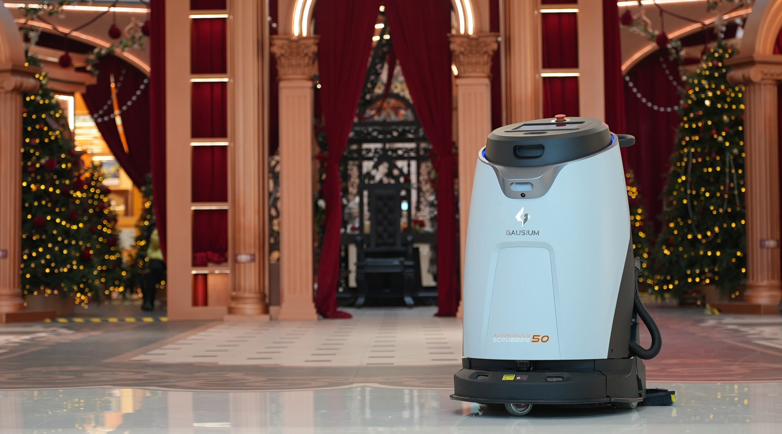 Scrubber 50 Robot Banner