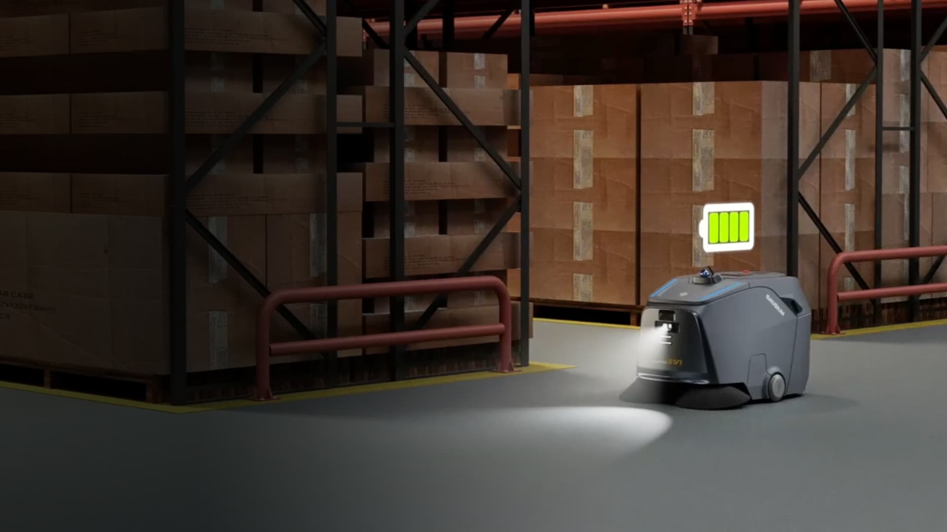 Ultra-long Endurance - Industrial Robot with Battery