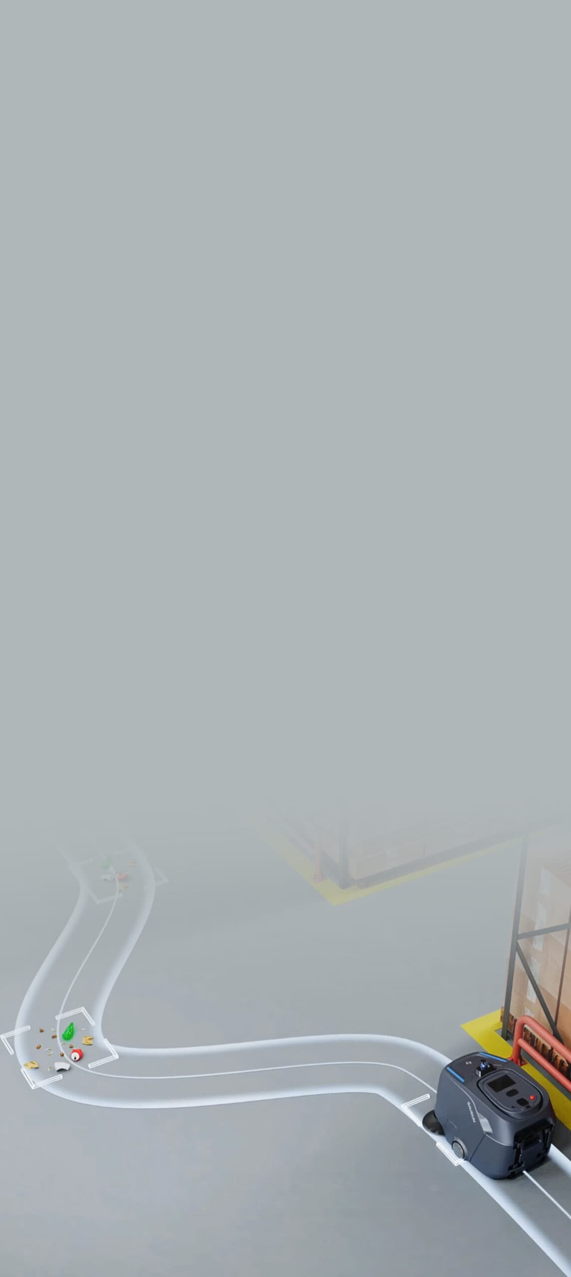 Spot Cleaning Mode - Industrial Robot