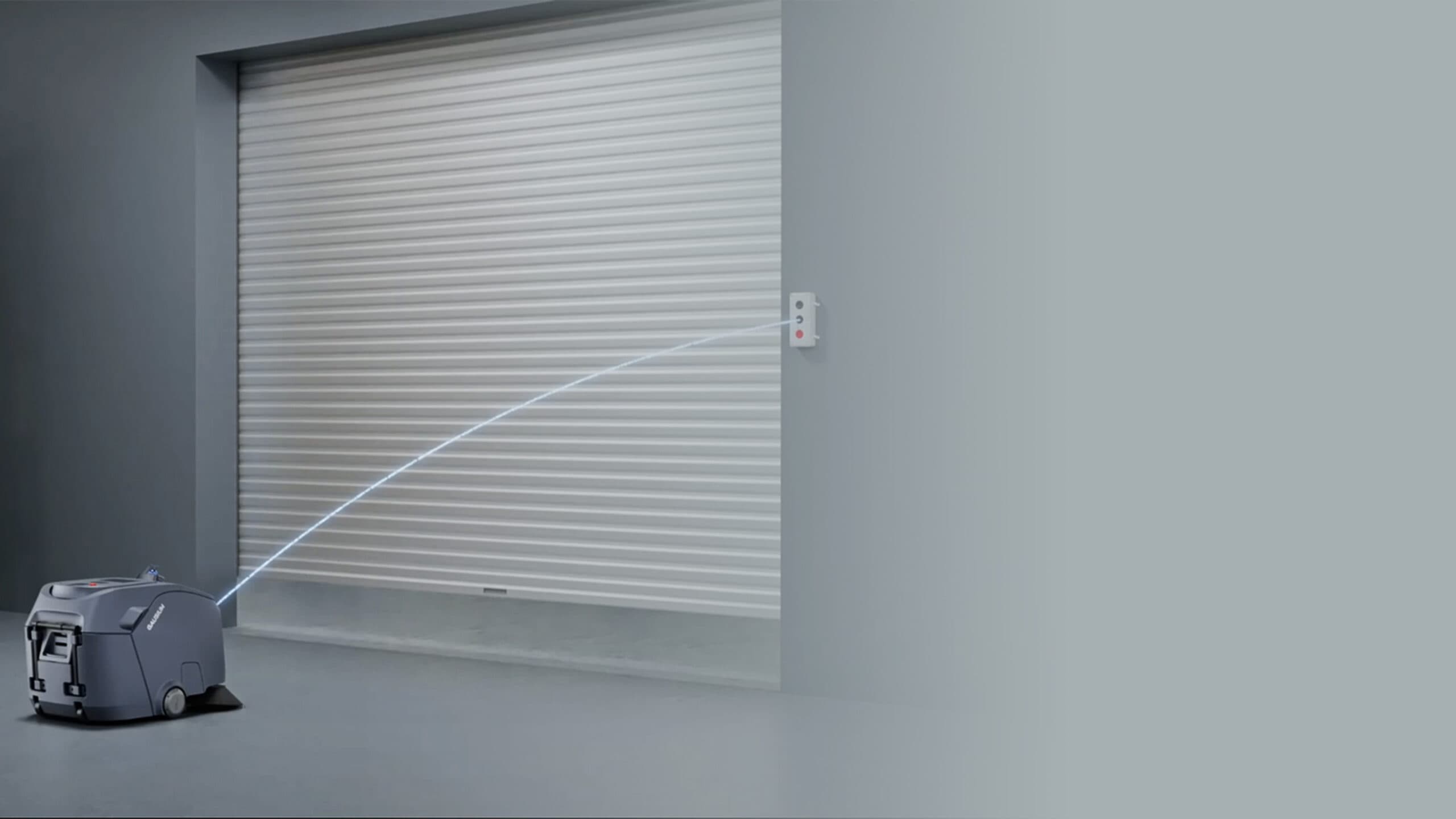 AutoPass Automatic Door Control - Robot & Door