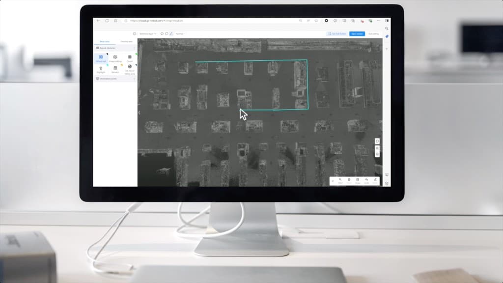 Remote map editing interface for fleet robots