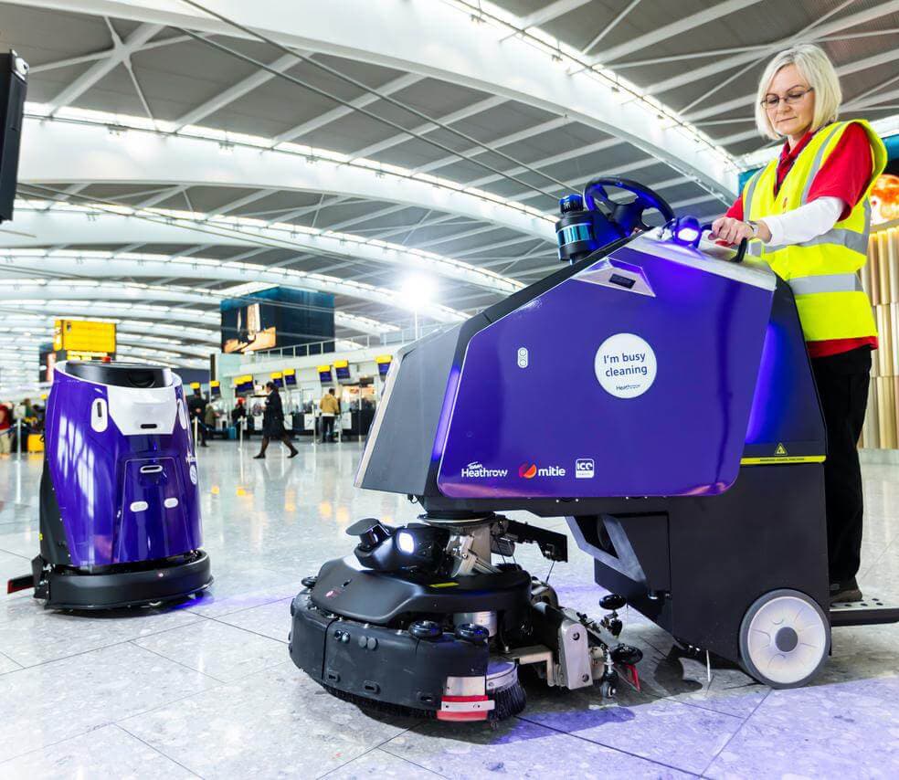 Scrubber 75 at transportation hub